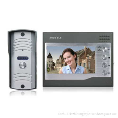 7-inch Video Doorphone, Rainproof/Anti-riot 700TVL Outdoor